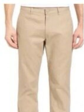Bonobos  men’s Chino Pants in Khaki, straight fit, size 36x30